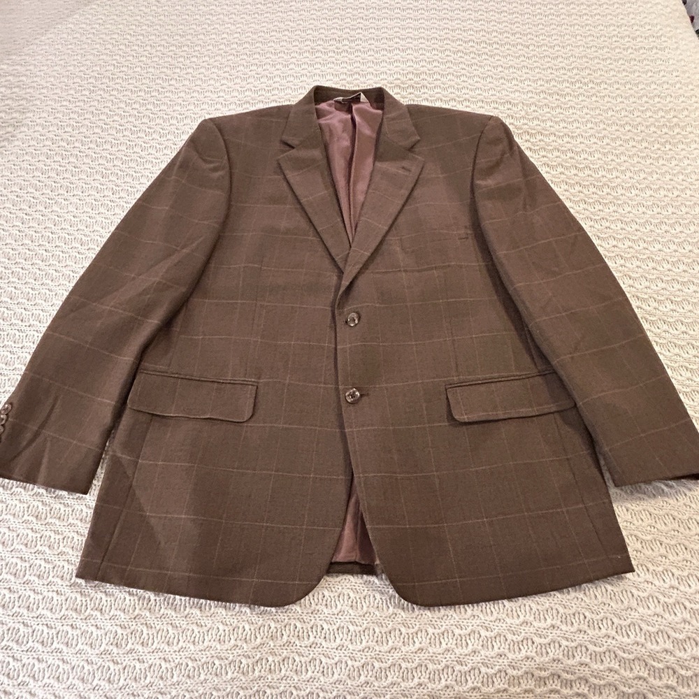 Pronto Uomo 100% Lambswool‎ 2 Button Blazer 46 Regular